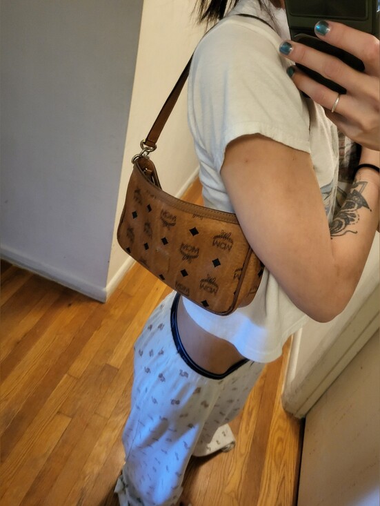 MCM Handbags - MCM brown mini purse